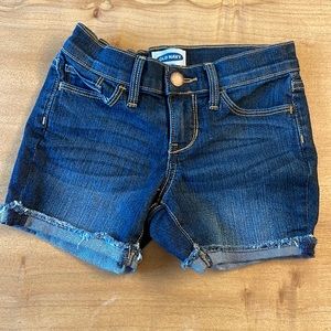 Girls Old Navy jean shorts Size 6